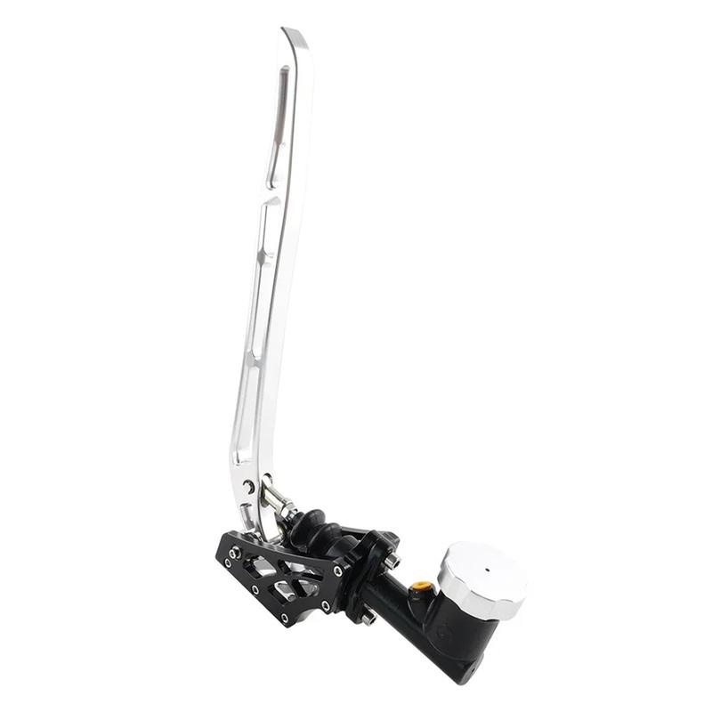 Car Handbrake Racing Hydraulic Handbrake Long Level Gear Kit Black Red Silver Hand Brake Aluminum Drift Hydro E-Brake