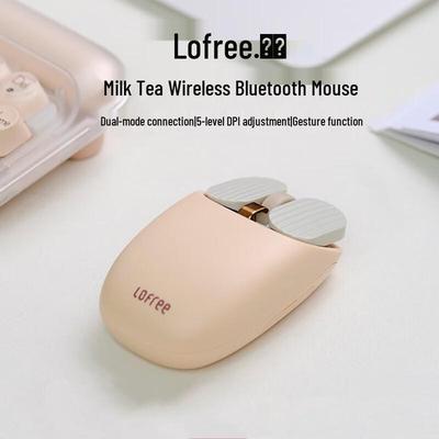 Беспроводная Bluetooth-мышь Lofree с двойным режимом и бесшумным кликом