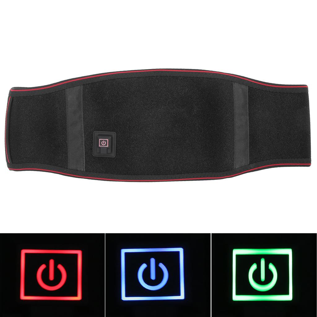 Heating Back Belt Waist Heated Pad Pain Relief Lumbar Support Brace