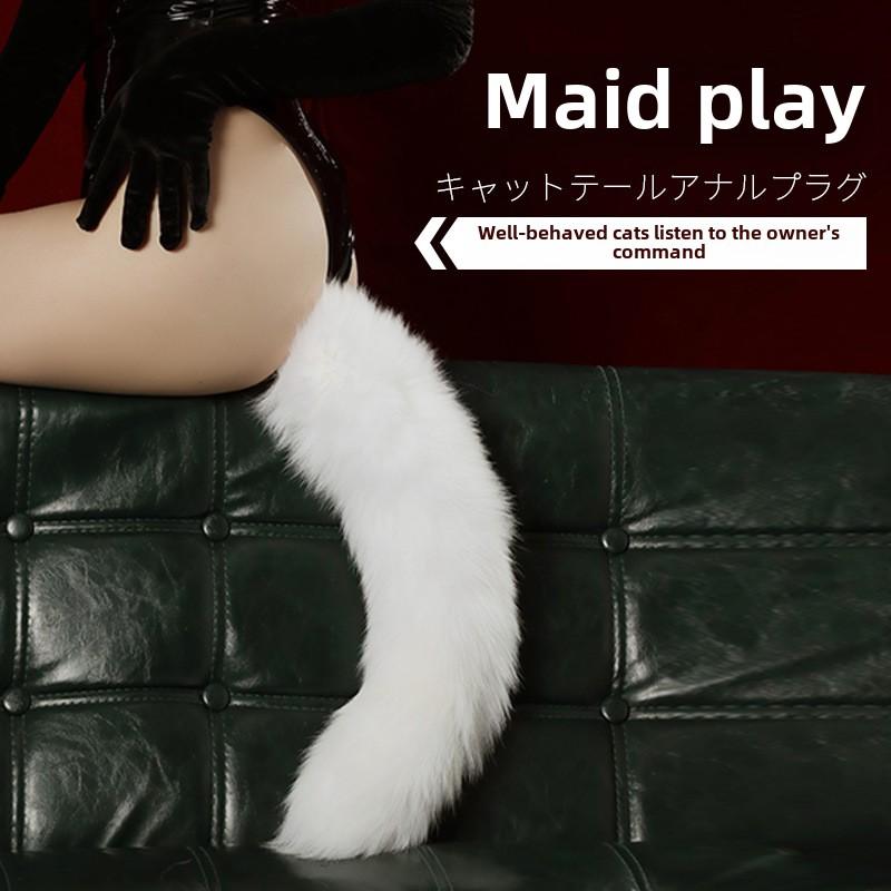 Анальная пробка Fox Tail для наружного использования, задние анальные пробки для взрослых, эротические секс-товары, унисекс, мастурбатор, альтернатива, Sm