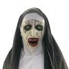 Horror Nun Latex Mask Halloween Haunted House Party Costume Cosplay Accessories