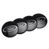 4pcs 56mm Car Wheel Center Cover Hub Caps Badge Stickers For Ford Focus Fiesta EcoSport Escort Ranger Fusion Mondeo Mustang CVT1