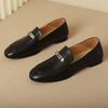 Fashion 2025 Autumn New Arrival Roman Style Round Toe Women Flat Shoes Fashion Soft Comfortable Loafers Versatile Ladies Flat Shoes