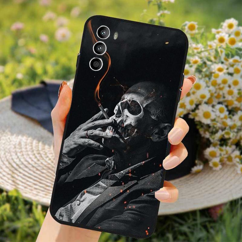 Чехол для телефона 'Жнец Череп Скелет' для Moto G84 G22 G32 G42 G52 G62 G53 G72 G60 G60S G100 G10 G20 G30 G13 G50 G 5G G Pure
