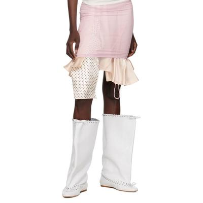 Мода 2025 Женские Ретро Ботильоны до середины голени на низком каблуке с острым носком, увеличивающие рост на 3 см, Модные Зимние Сапоги, Ботфорты Черные Размер 35-43