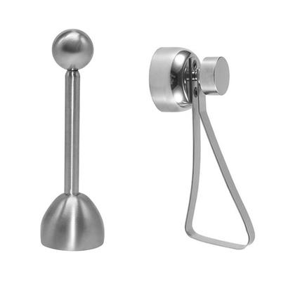 Набор из 2 шт. Нож для вскрытия яиц Топпер Резак Нержавеющая сталь Удалитель скорлупы Сепаратор