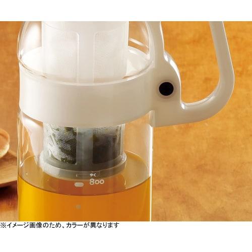 iwaki Heat-Resistant Glass Coffee Server, Cold Brew Coffee & Tea, Handy Server, 1.3L, with Filter, T2933F2-BK