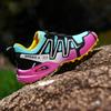 Women Mountain Hiking Shoes Women Outdoor Shockproof Anti-skid Walking Shoes Trekking Climbing Sneakers