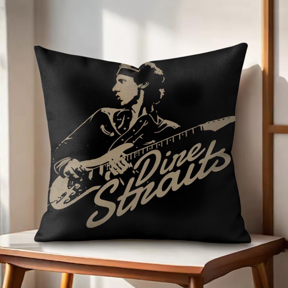 Singer DDire SStraits Rock Cushion Cover Natural Linen Organic Fabric DoubleSided Printing Couch Pillow Covers Home Decor