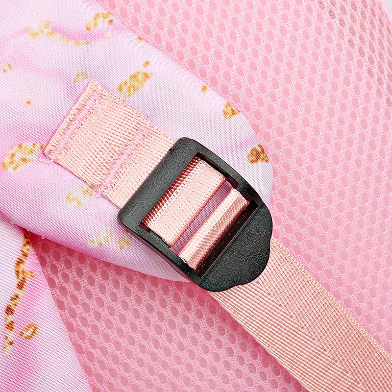 4Pcs/set Cute Anime Printed Backpack Lunch Bag Pencil Bag 750Ml Water Bottle Girl Student Large Capacity Waterproof Schoolbag