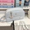Multi-compartment Pen Bag Handheld Pencil Pouch Durable Stationery Bag  Gift