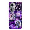 Coque Pour Oppo Reno 11 5g BTS Concept Violet Maniacase