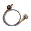 tank Save Durable LPG Container Adapter Gas Stove Coupler Stove Metal Tube Propane Refill Adapter