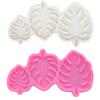 Turtle Leaf Silicone Mold DIY Cake Baking Decoration Chocolate Mold Kitchen Baking Tools Three Tortoise Leaves Silicone Mold