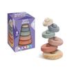 Casa Drawing Soft Jenga - Stacking Top Stacking Ring Putting Baby Toy, Soft Jenga 6PCS, Korean Baby Products
