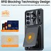 Для S26 Ultra Чехол-кошелек Держатель для RFID-карт Защитная крышка для камеры Полная защита Ударопрочный Силиконовый Защитный чехол для телефона 2026 Новый