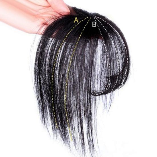 Talos Fashion 3D Air Fringe Ультратонкий бесшовный парик с искусственной челкой для наращивания волос