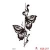1PCS Waterproof Tattoos Temporary Tattoo Sticker Flowers Rose Body Tattoos for Women Art Arm Hand Tattoos Wolf Tiger Lion Painting Tatoos