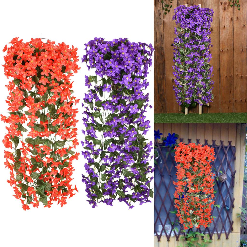 Искусственные растения, подвесные искусственные цветы, листья, виноградные лозы, садовые украшения