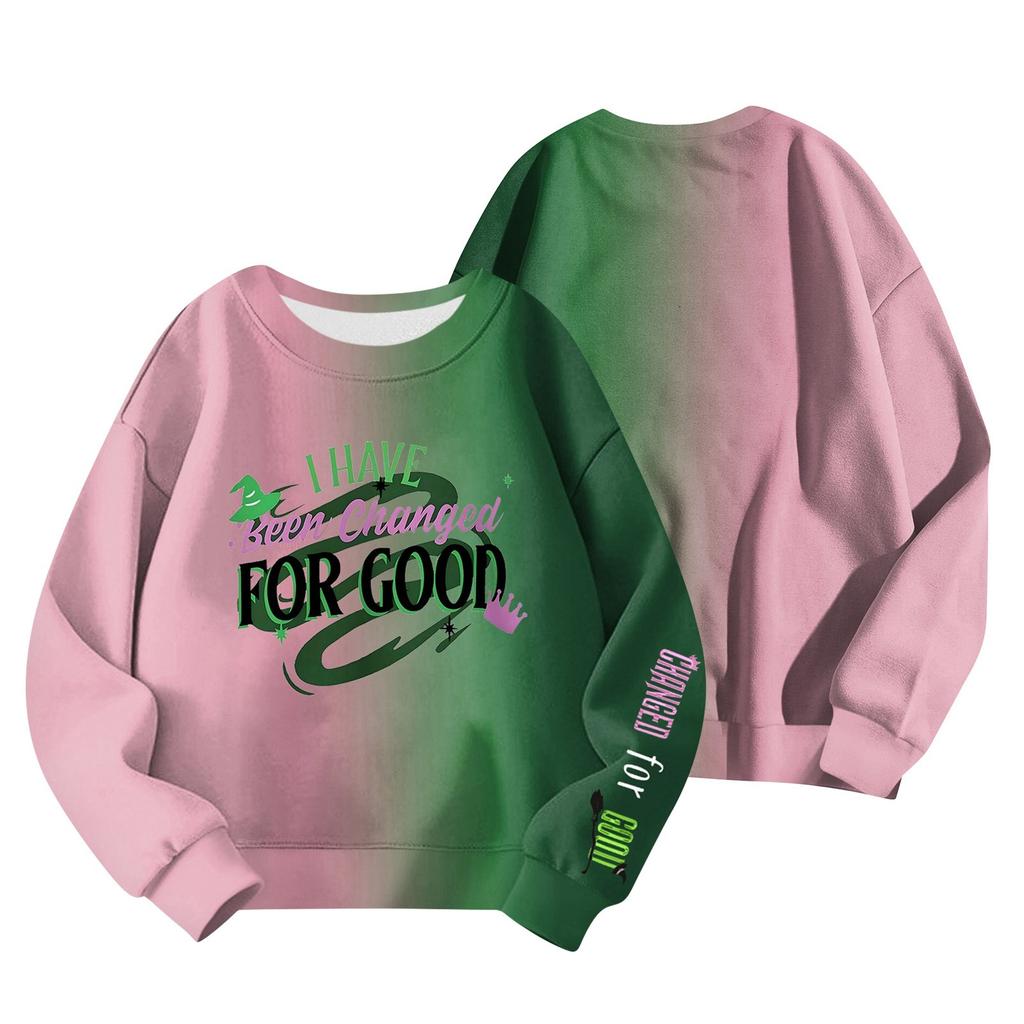 Детская толстовка с капюшоном для мальчиков и девочек, модная толстовка с длинными рукавами с принтом, возраст 3-14 лет