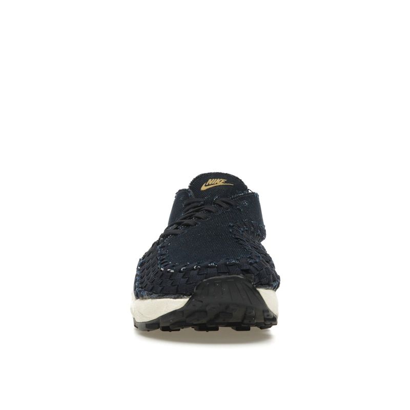 Nike Air Footscape Woven Dark Denim Женские кроссовки Blue Obsidian Coconut-Milk HF1759-400