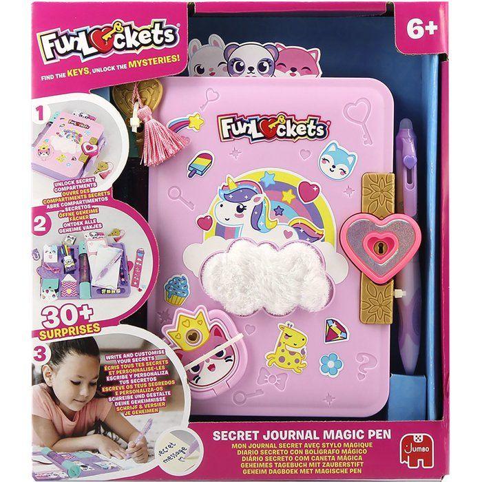 Mon journal secret avec stylo magique - FUNLOCKETS - 30 surprises - Dès 6 ans