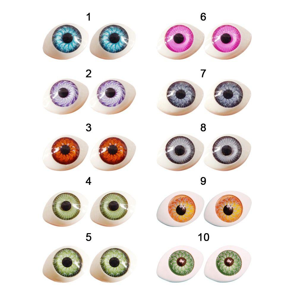 5 пар DIY Кукольный глаз 12x16мм Аксессуары для глаз Новые Поделки для изготовления кукол DIY BJD кукла
