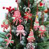 Wreath Fake Candy Canes Lollipop Ornament Candy Cane Hanging Decorations Christmas Candy Ornaments