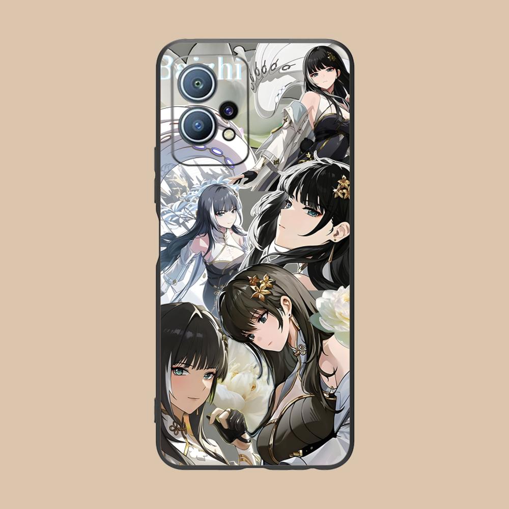 Wuthering Waves Baizhi Phone Case for Huawei P60 P50 P40 P30 P20 P10 P9 P8 Pro Lite Plus Soft TPU Shockproof Cover