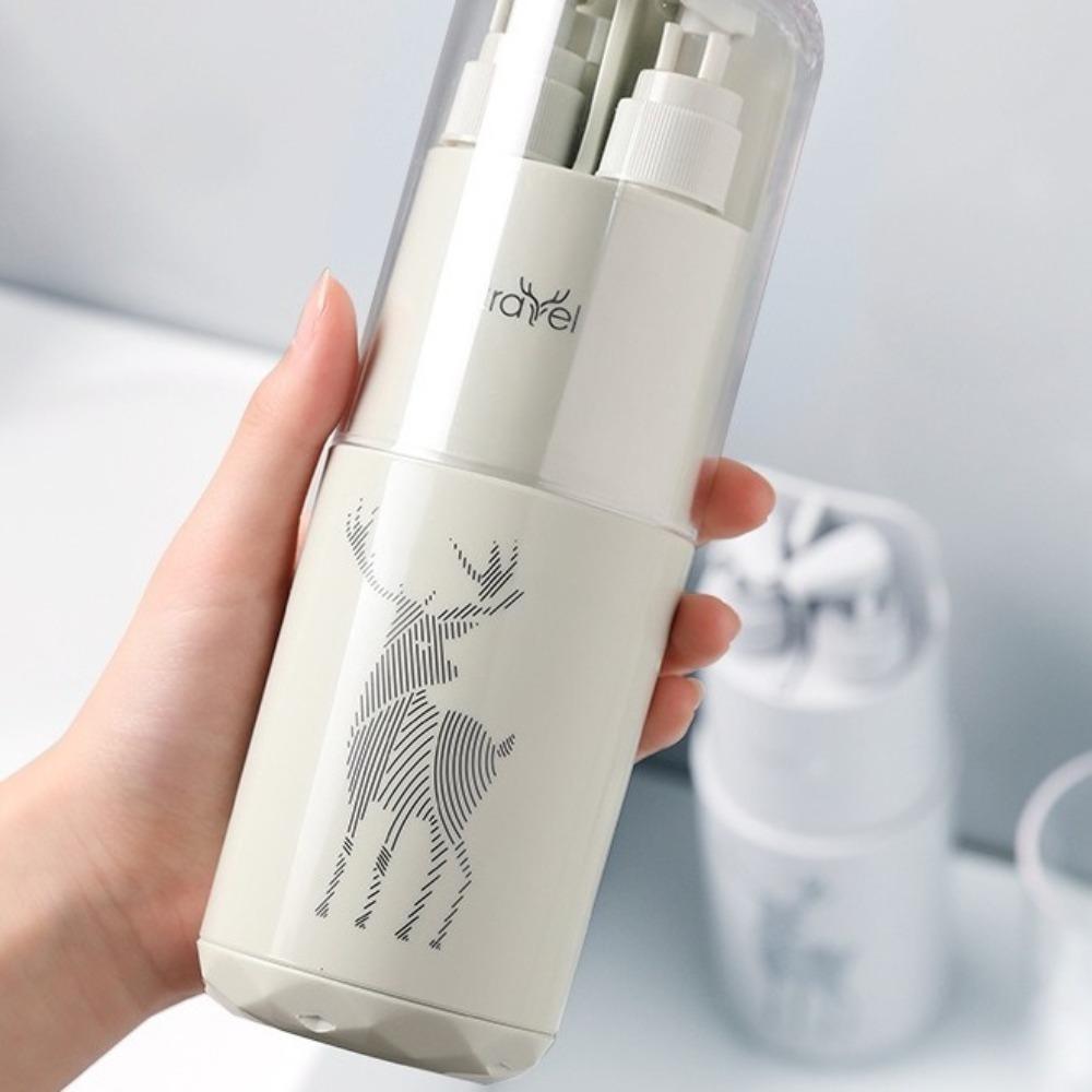 Портативный стакан для зубной пасты Многофункциональный органайзер для зубных щеток Прочный дорожный стакан для кемпинга