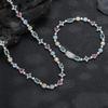 Iced Out Tennis Bracelet Multicolor Cubic Zirconia Hip Hop Chain Bracelet for Men Women Party Gift Jewelry