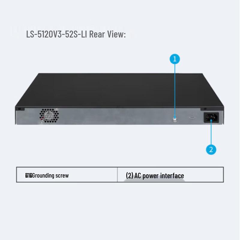 Коммутатор 3-го уровня H3C LS-5120V3-52S-LI