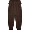 Флисовые брюки NRG Solo Swoosh коричневые/белые мужские уличные DX1364-237
