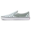 Классические слипоны 'Color Theory Checkerboard - Iceberg Green' Кроссовки VN000BVZCJL1