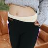 Autumn and Winter Thick Plus Size Plush Fleece Leggings Women Elastic High Waist Plush Warm Legging Pants Lady Elegant Slim Fit Woman Legging 25008
