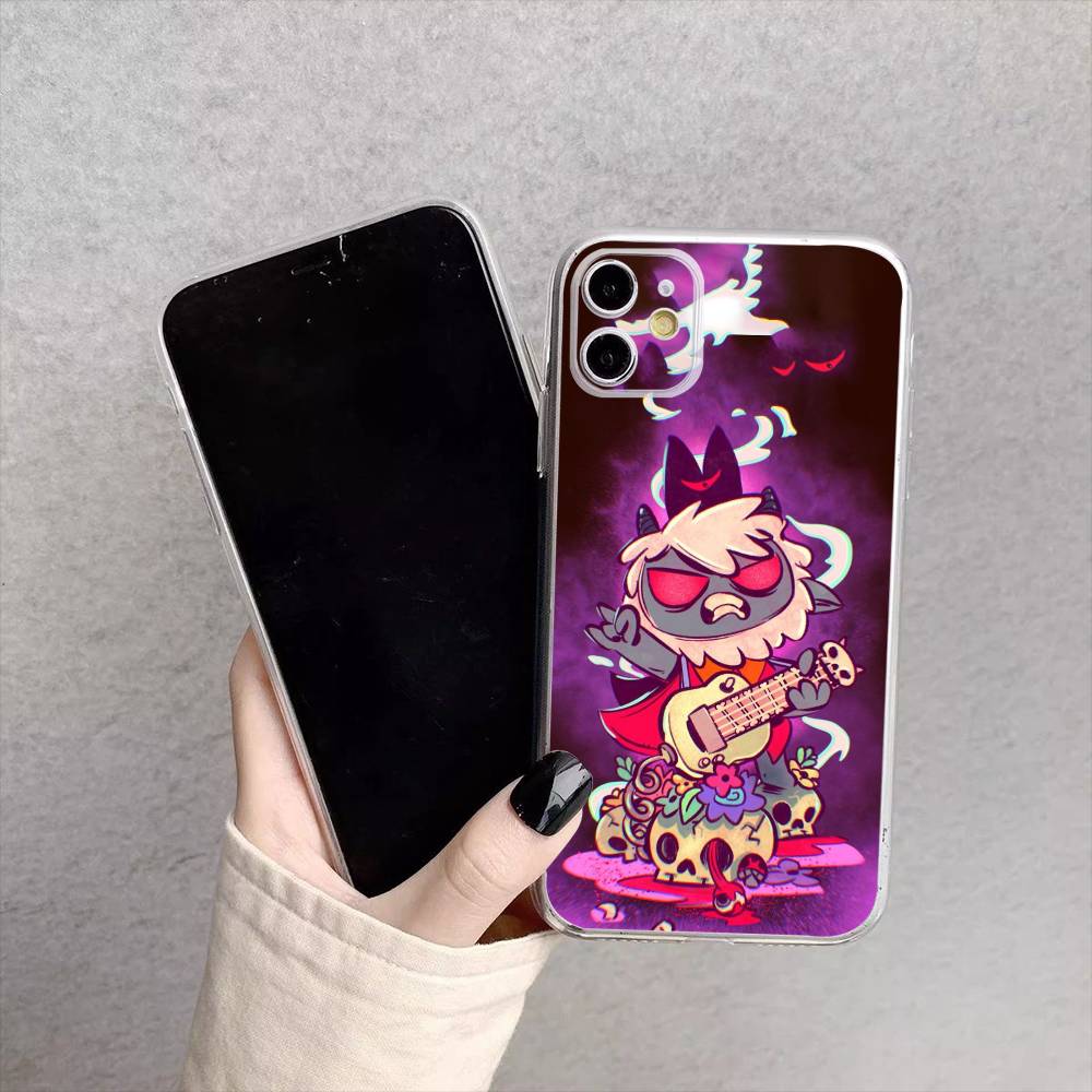 C-Cult Of The Lamb Game Phone Case For iPhone17,16,15,14,13,12,11 Plus,Pro Max Soft Transparent Cover