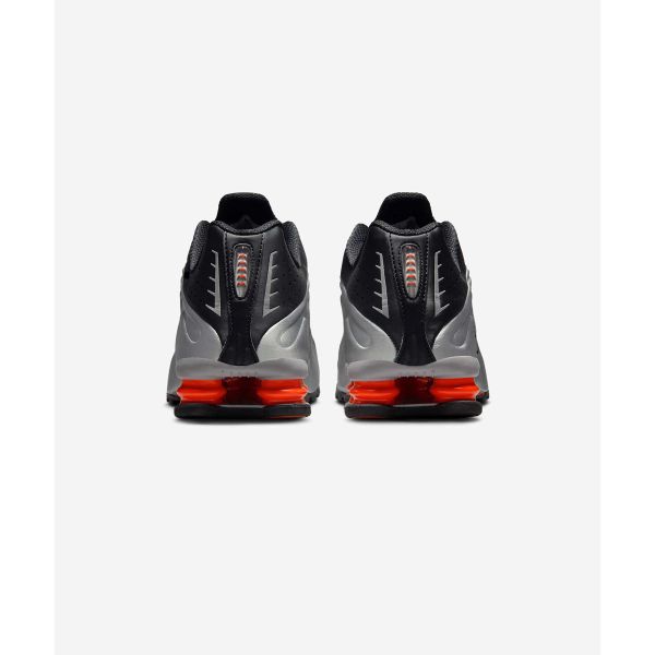 Nike Мужские кроссовки Shox R4 OG Orange Twist Серебристый Черный Металлик-Серебристый HQ1988-002