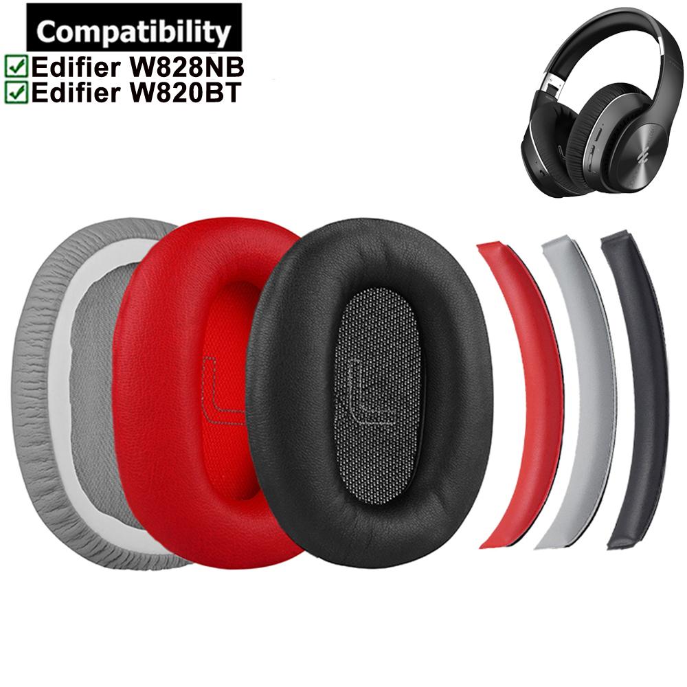 Ear Pads For Edifier W820BT Headphones Replacement Foam Earmuffs Ear Cushion Accessories Fit perfectly Protein skin W820