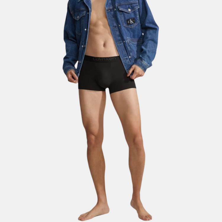 Calvin Klein Seamless Cool Black Label Series High Elasticity Lightweight Anti-Chafing Briefs Men Underwear NB3098-UB1