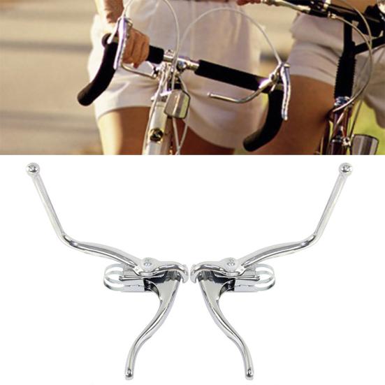 2 шт. Тормозные ручки для дорожного велосипеда из алюминиевого сплава Велосипедная ручка Велосипедные аксессуары