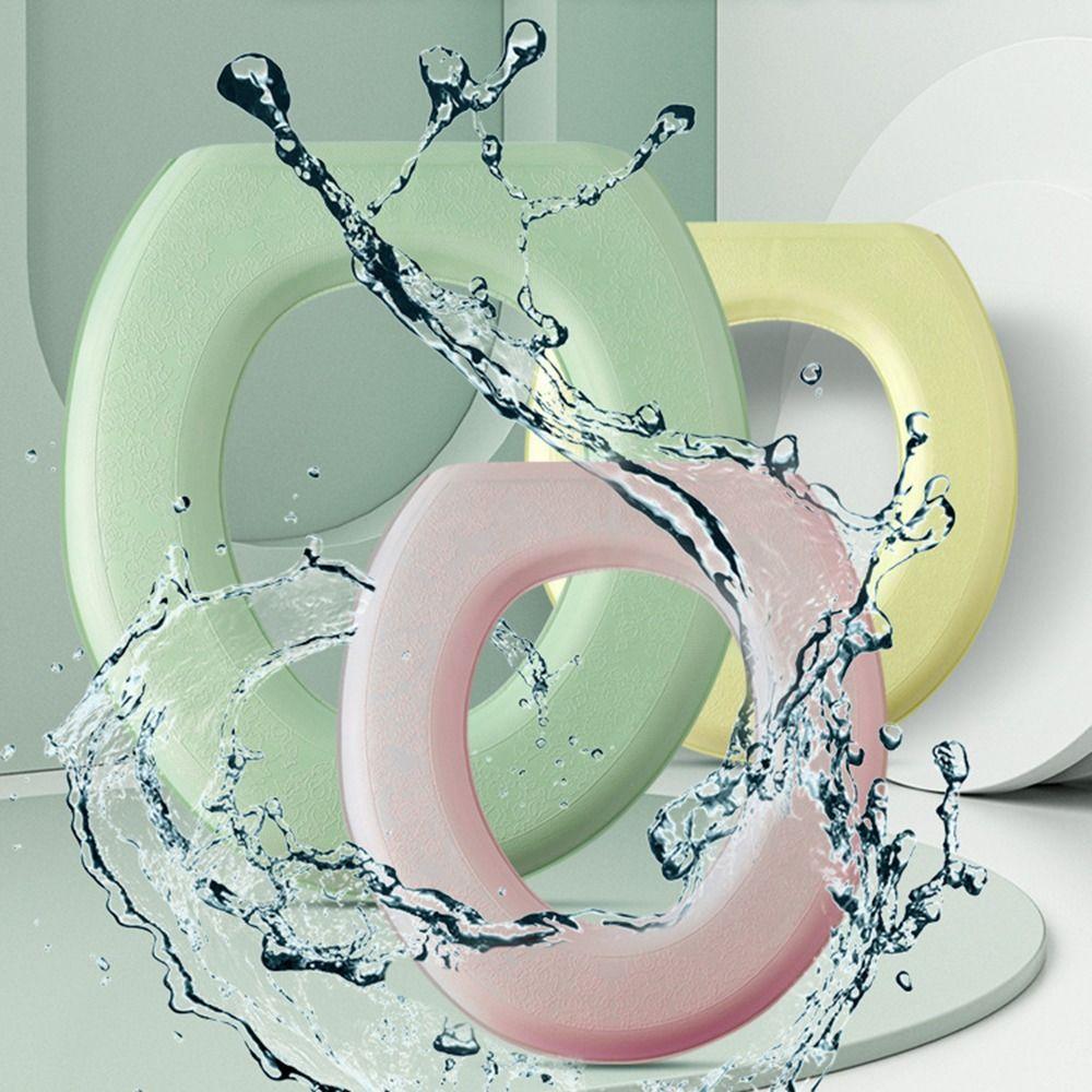 Подушка для сиденья Водонепроницаемая Накладка на сиденье унитаза Подушка для сиденья унитаза Аксессуары для ванной