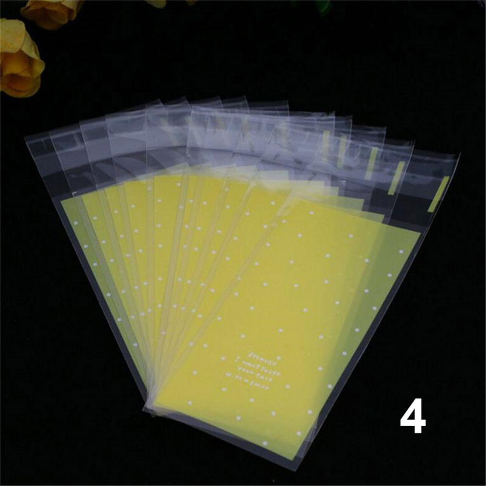 100pcs/lot Cute Bow Party Supplies Wedding Favors Lipstick Bag Gift Packages OPP Bags Plastic Pocket