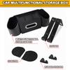 Car Chair Back Storage Bag Multi-function Tissue Box Water Cup Holder Storage Bag For Hyundai Kona Accent Elantra Tucson GDI I30 KK10