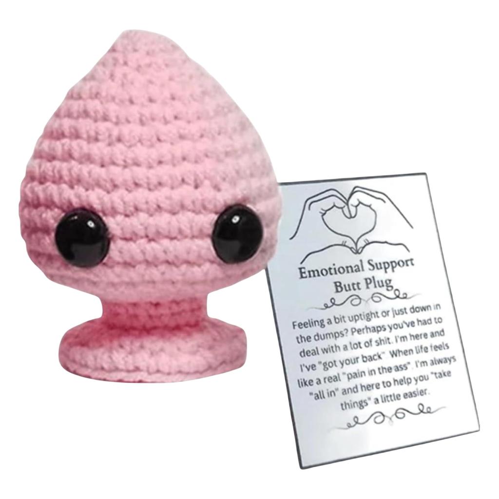 Hand-Crocheted Creative Cartoon Cute Ornament Stress Relief Doll