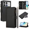Чехол-кошелек на молнии для Coque Xiaomi Poco F8 F7 Ultra F7 F8 Pro Redmi K90 K90 Pro Max Кожаные сумки-кошельки для телефона Чехол Funda
