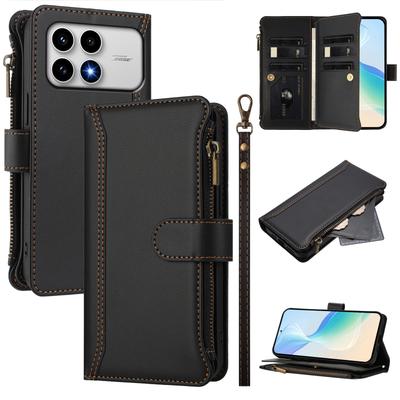 Чехол-кошелек на молнии для Coque Xiaomi Poco F8 F7 Ultra F7 F8 Pro Redmi K90 K90 Pro Max Кожаные сумки-кошельки для телефона Чехол Funda