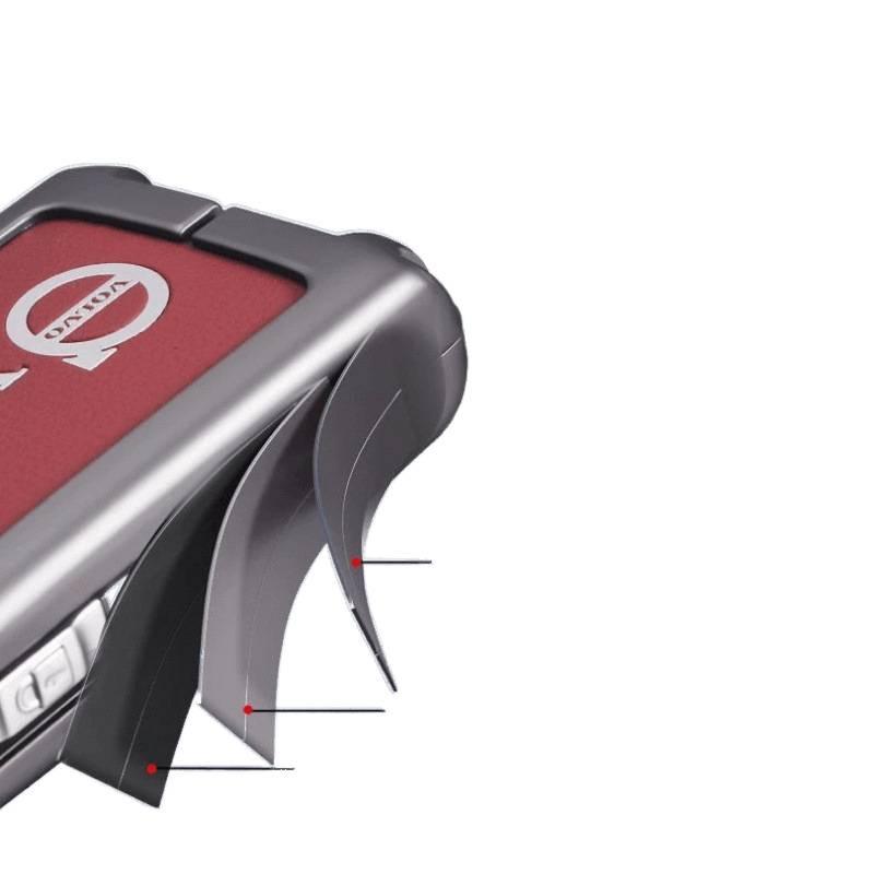 Чехол для ключа Volvo: Совместимо с XC60, S90, S60, XC90, XC40 - Сумка с модифицированной пряжкой