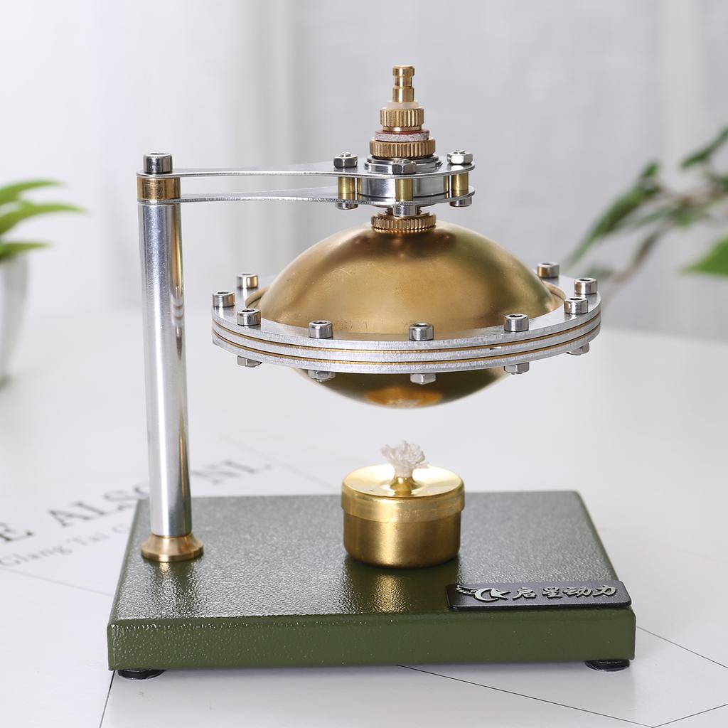 Hot Air Stirling Engine Motor Model DIY Unassembled Steam Flying Saucer Full Metal Physics Science Experiment Toy