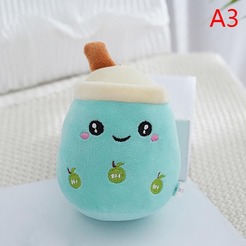 11 см чашка для чая с пузырьками плюшевая игрушка брелок кавайные фигурки мультфильм кукла брелок сумка автомобиль кулон мягкая игрушка подвеска