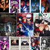 Jujutsu Kaisen White Paper Posters Japanese Classic Anime Prints Home Decoration Painting Wall Stickers Living Room Bar Decor